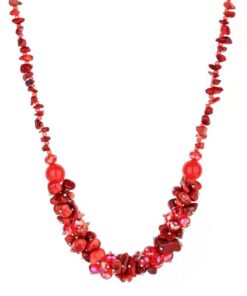 Stone chpis necklace