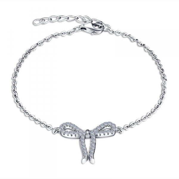 Silver Bow Bracelet – Minervashop.eu