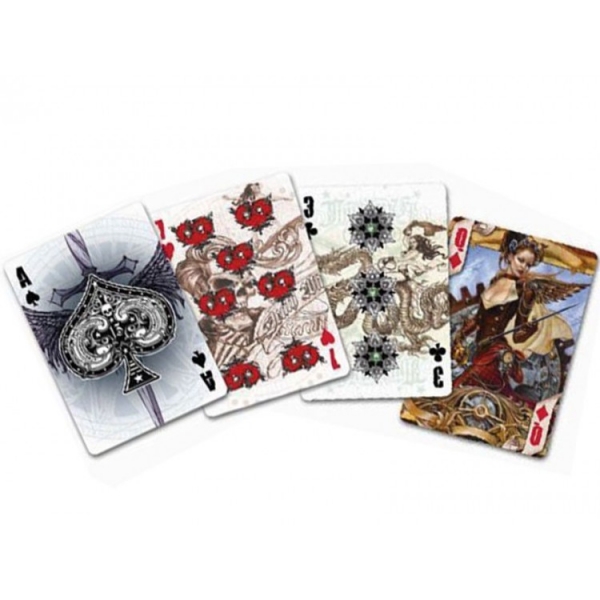 bicycle alchemy england playing cards