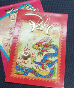 Blue dragon red envelope
