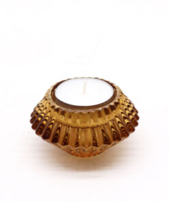 Flower Flip Dinner Candle / Tealight Holder - Royal Blue