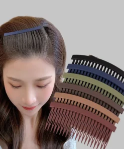 Elastic hair comb