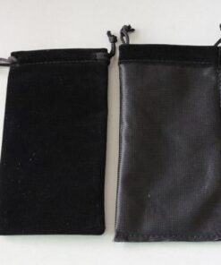 Must samet kotike 8 x 17cm