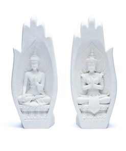 Namaste Mudra käsi Buddhaga
