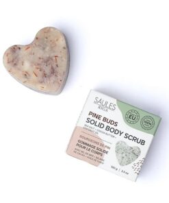 Saules exfoliating soap with pine nuts 100g
