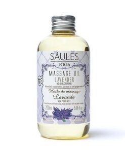 Saules Natural massage oil lavender 200ml