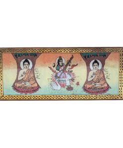 Piklik puidust Buddha karp 26x11x6 cm