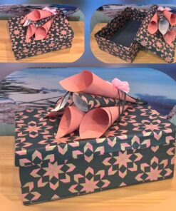 Green/pink gift box