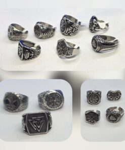 Celtic symbols ring