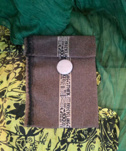 Džuut kott musta pitsiga