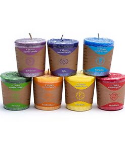 Aroma chakra candle
