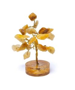 Gemstone tree golden healer (limonite) quartz<br>