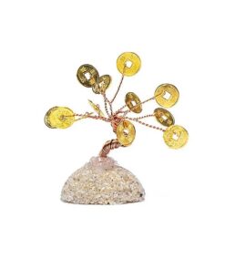 Mini Lucky Chinese coins tree