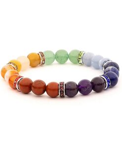 Bracelet 7 Chakra elastic<br>