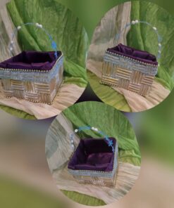 Purple lining gift box