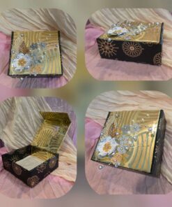 Golden mandala gift box