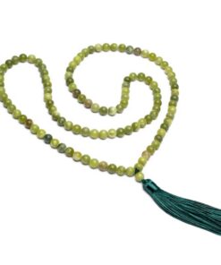 Stone mala with tassel