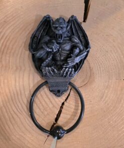 Gargoyle door knocker