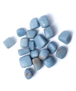 Angelite tumbled stone A quality piece<br>