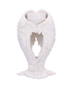 Floral Angel Wings Tea Light Candle Holder<br>