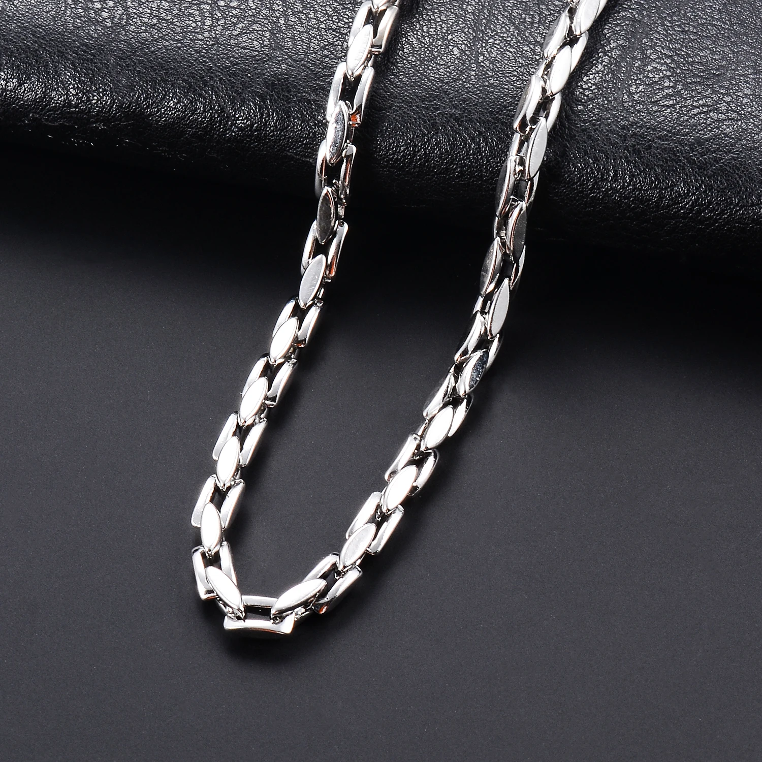 läätse lüli kett hõbe