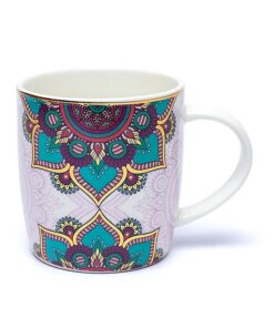 Teesõelaga mandala portselan teekruus