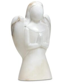 White marble angel