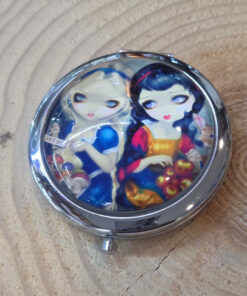 Compact mirror Snowwhite and Alice