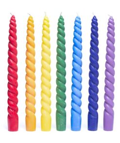 Twisted dinner candle<br><br>