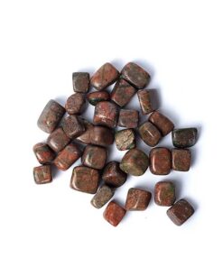 Unakiit trummelkivi tk.