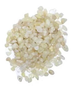 Väävel kvarts trummelkivi tk.