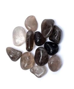 Smoky quartz tumbled stone A quality, piece