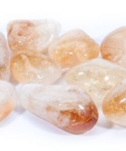 Citrine tumble stone piece