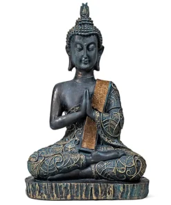 Palvetav antiikne Tai Buddha