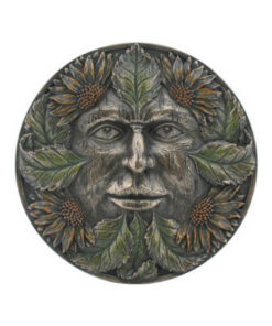 Bronzed Midsummer Tree Spirit Wall Plaque<br/>