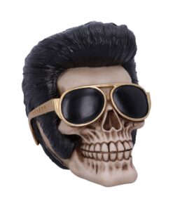 Elvis Presley näoga pealuu