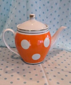 Dtted r tea/coffe jar