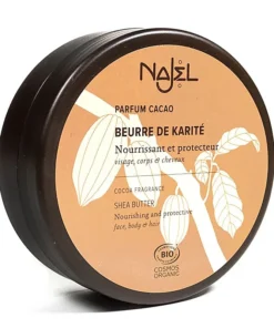 Najel shea butter with cacao organic 100g