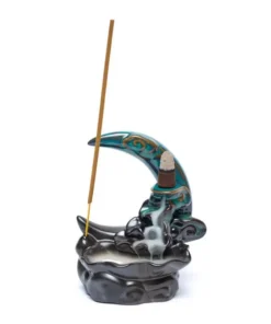 Backflow incense burner Moon
