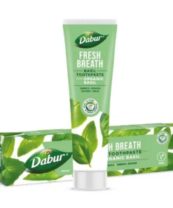 Dabur Basil Toothpaste (Tulsi) 100 ml – Fresh Breath